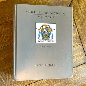 David Perkins English Romantic Writers Book Second Edition